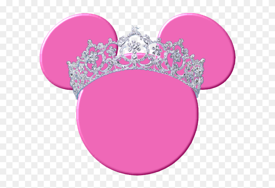 Minnie Mouse Head Minnie Mouse Bow Minnie Head With - Clipart Minnie Mouse Face - Png Download