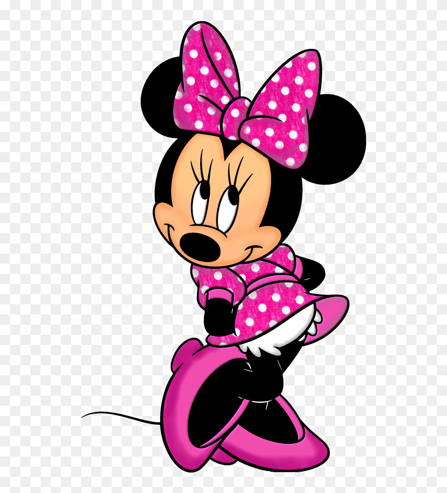 Minnie Mouse Clipart Transparent Background - Minnie Png