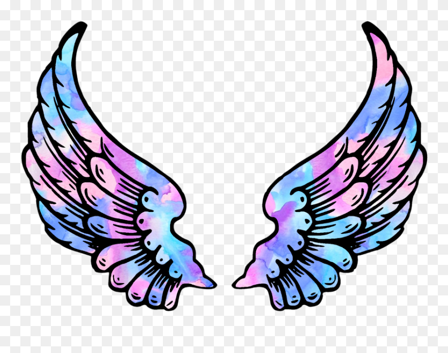 Transparent Angel Wings Clipart - Gold Angel Wings Png