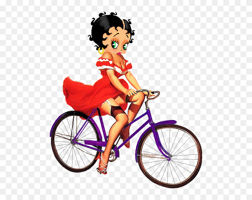 Bike Pin Up Clipart