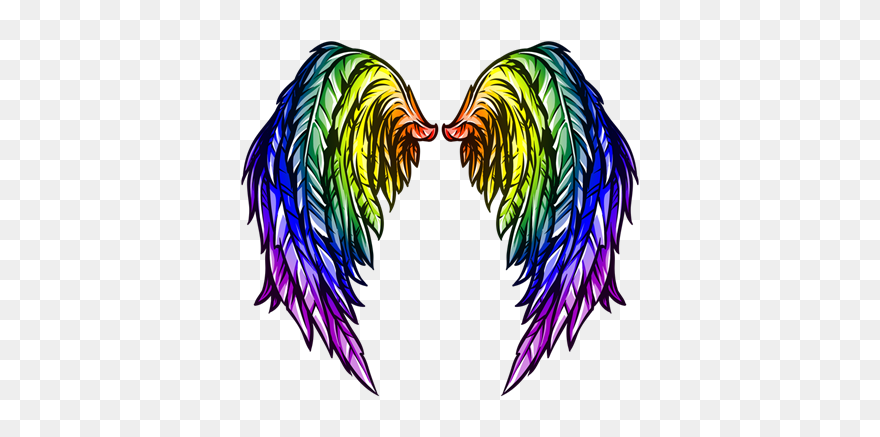 #wings #wing #angelwings #angel #fairywings #fairy - Angel Pink Wings Png Clipart