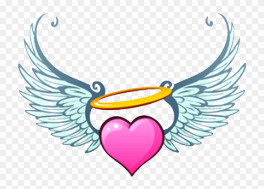 Transparent Heart With Wings Png Clipart