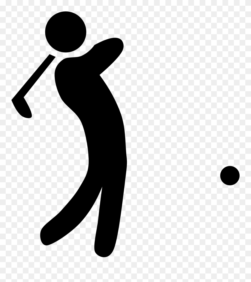 Golf Course Golf Clubs Clip Art - Golfing Clipart - Png Download