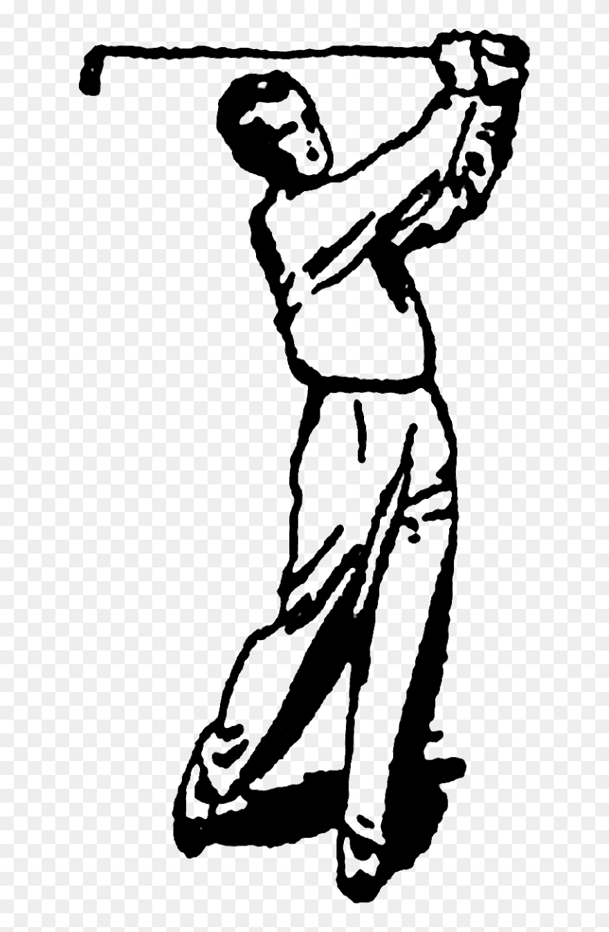 Digital Stamp Design - Sport Movement Drawing Clipart
