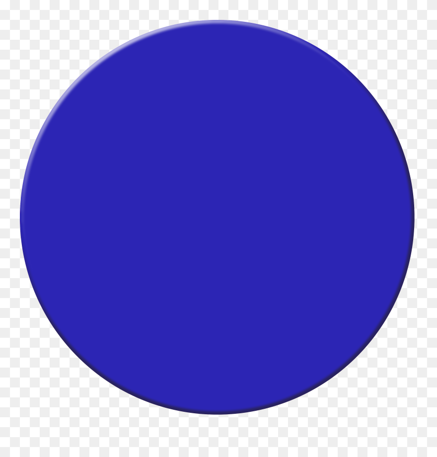 Blue Ball - Circle Clipart