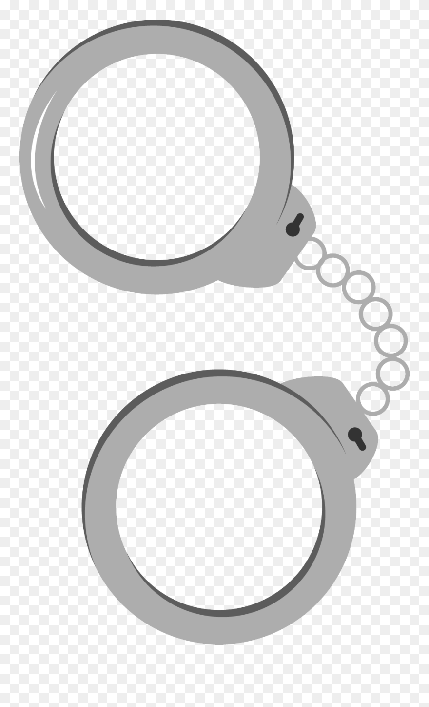 Police Firefighter Handcuffs Clip Art - Policia Minus Png Transparent Png