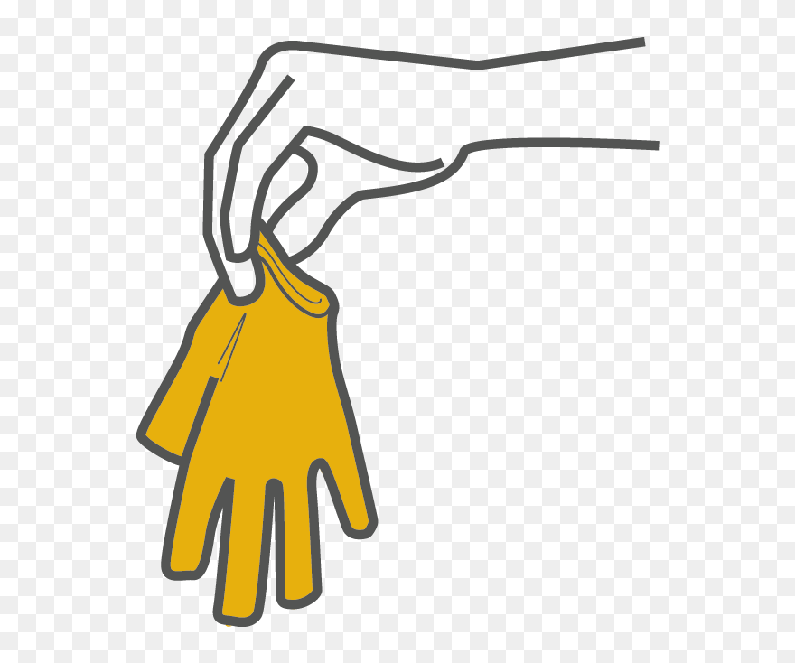 Clip Art Removing Gloves - Png Download