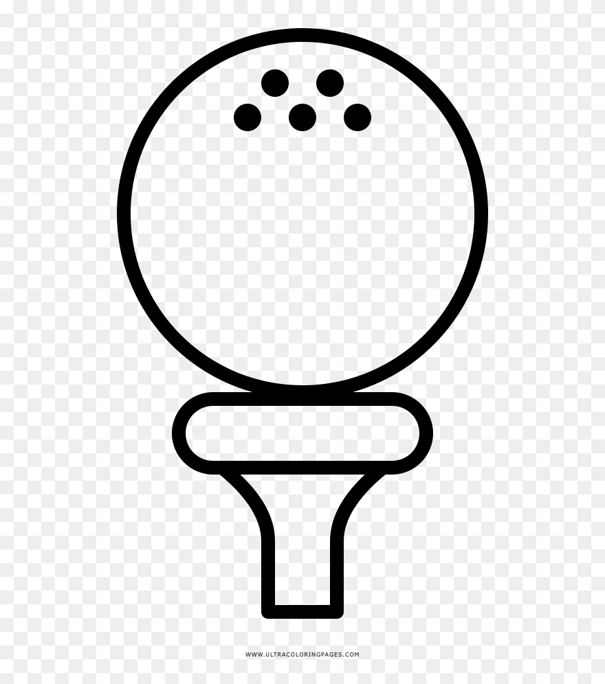 Transparent Golf Ball Clipart Png - Circle