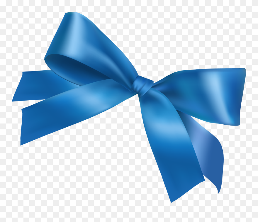Blue Bow Tie - Bow Blue Png Clipart