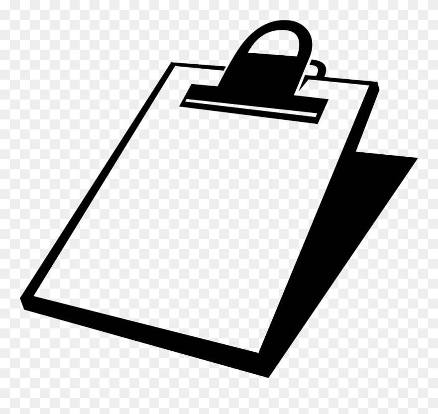 Clipboard Clip Art - Transparent Background Clipboard Clipart - Png Download