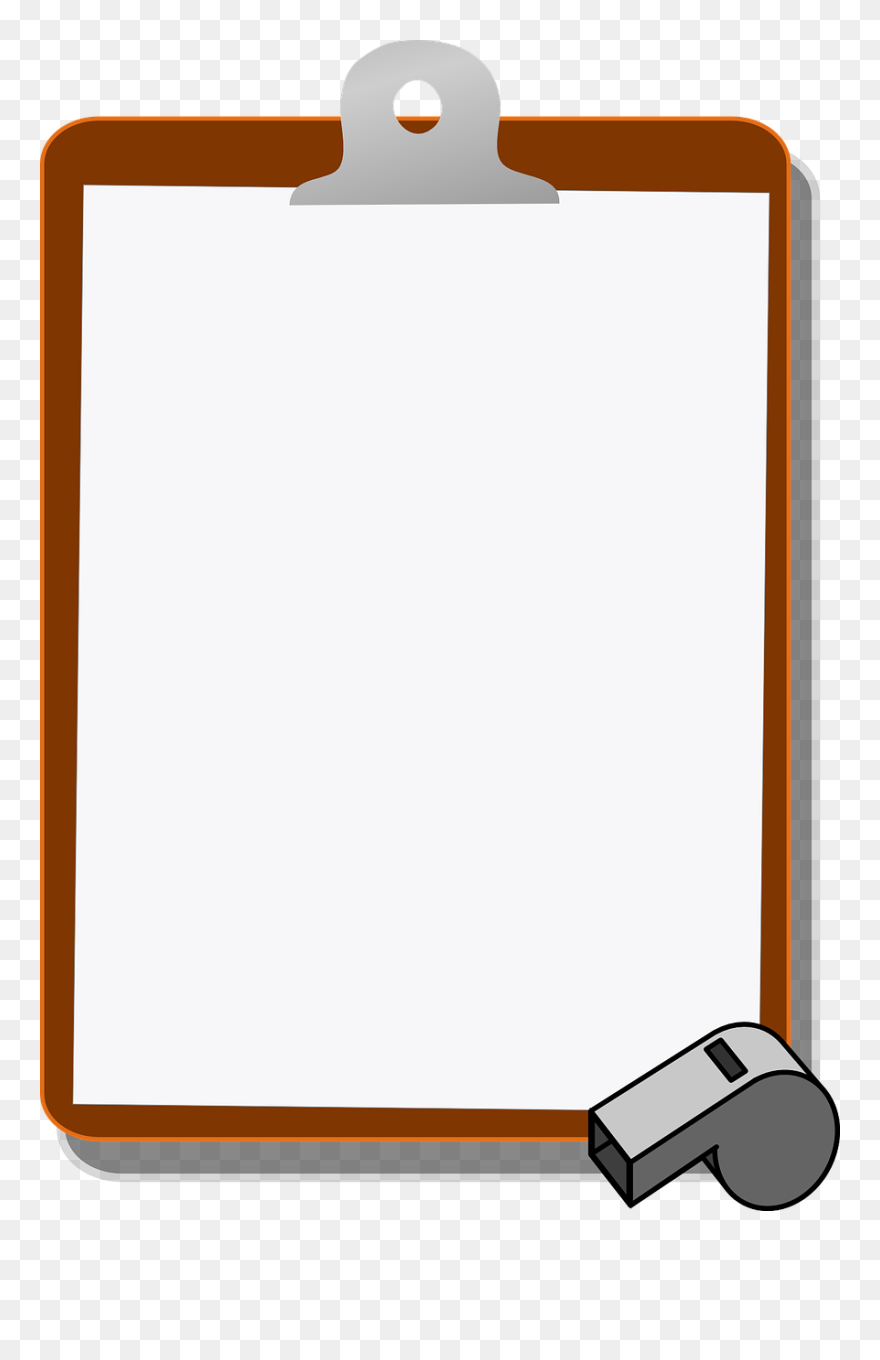 Counselor Cliparts Free Download - Clipboard For Coach Clipart - Png Download