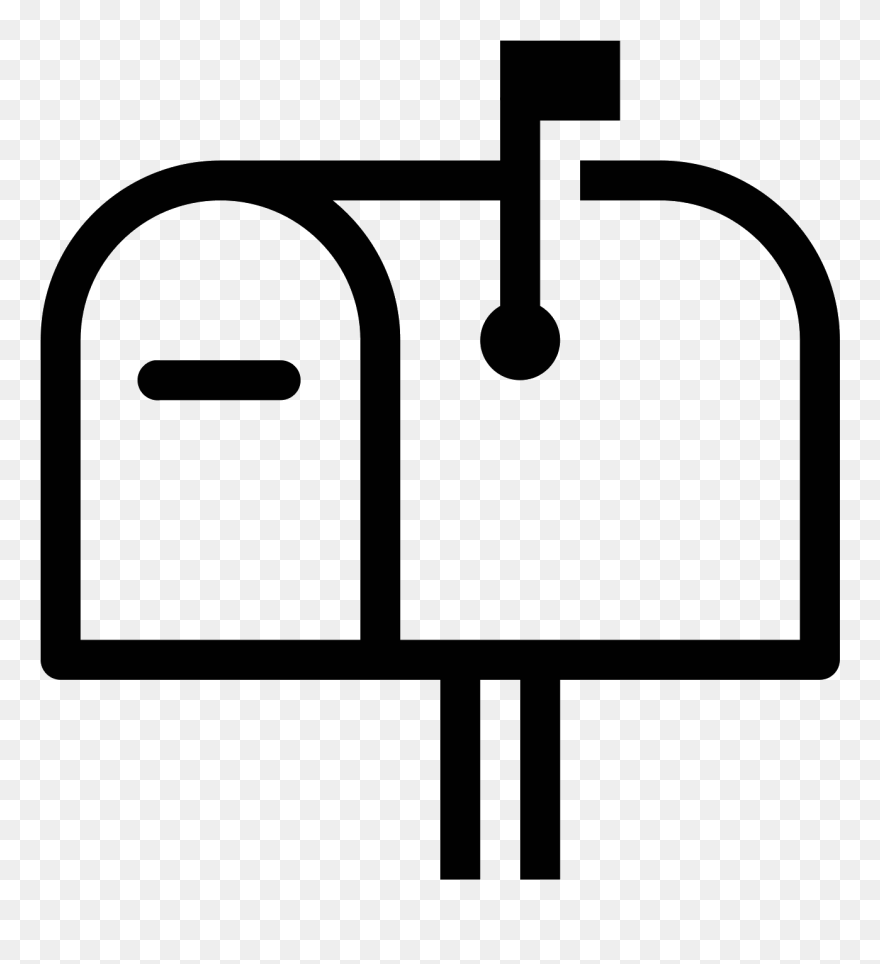 Envelope Clipart Message Box - Mailbox Png Transparent Png