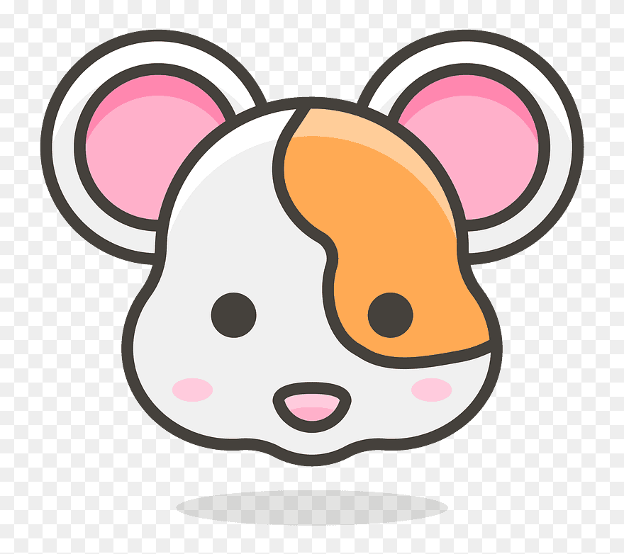 Hamster Emoji Clipart - Hamster Emoji Png Transparent Png