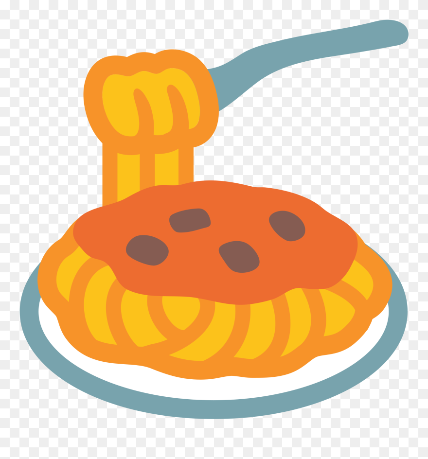 Hamster Clipart Spaghetti - Pasta Emojis - Png Download