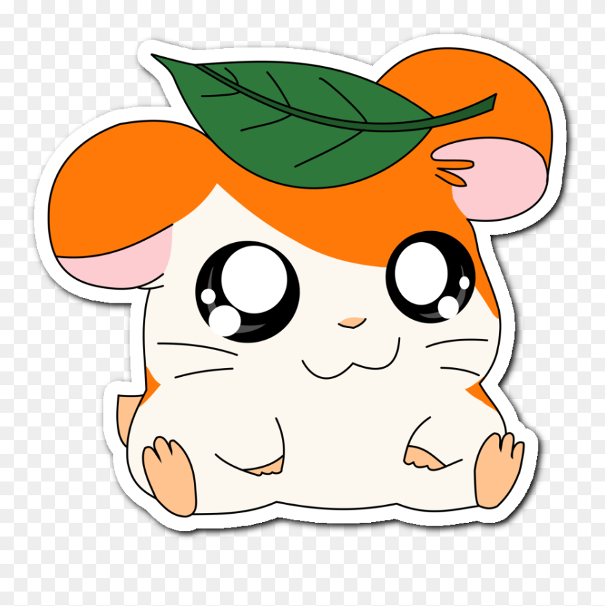 Hamtaro Kawaii Cute Anime - Hamster Kawaii Clipart