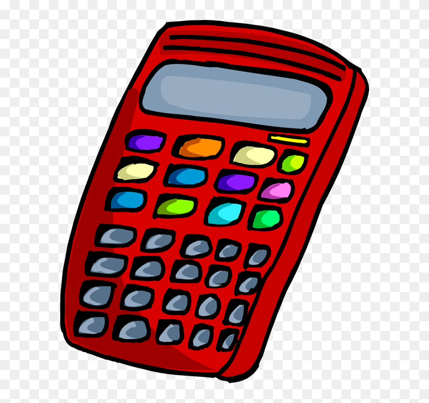 Calculator Clipart Png - Math Clip Arts Numbers Transparent Png