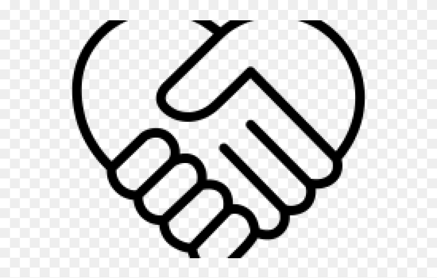 Holding Hands Heart Clipart - Png Download