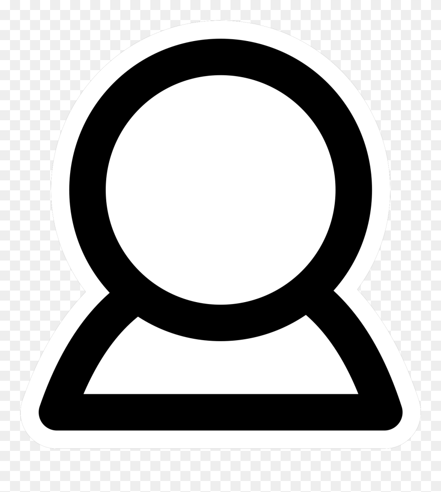 Facebook Icon Circle Svg Clip Arts - Personal Info Clip Art - Png Download