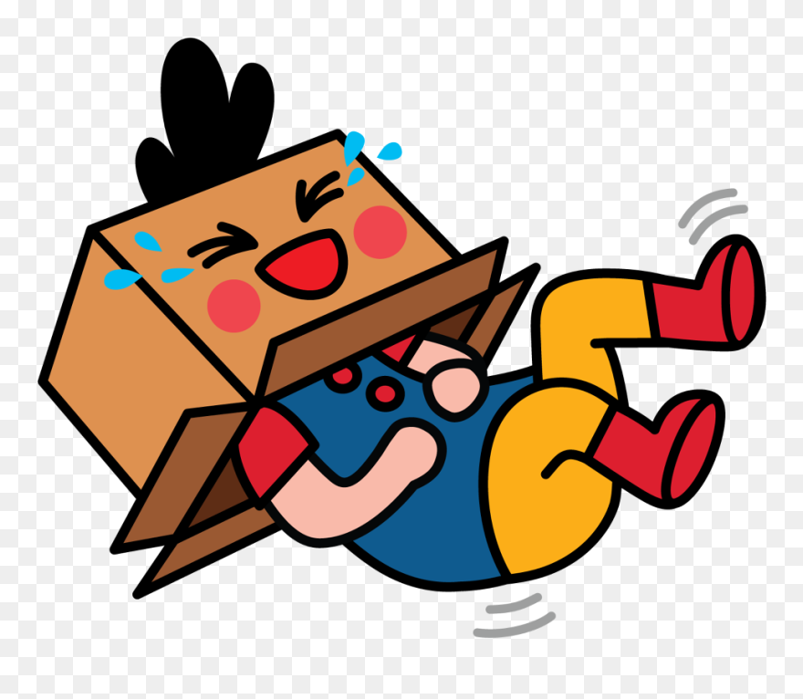 Facebook Stickers Box Girl Clipart