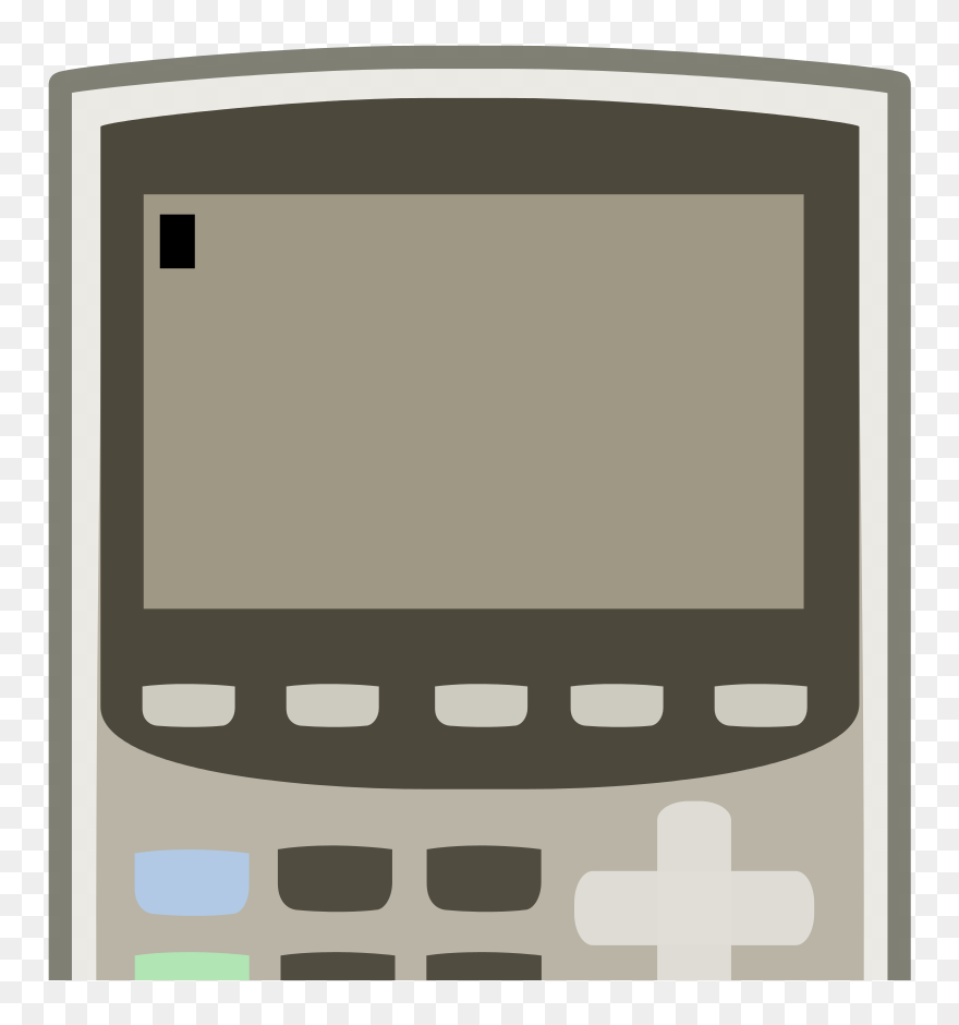 File - Calculator - Ti 84 Calculator Clipart - Png Download
