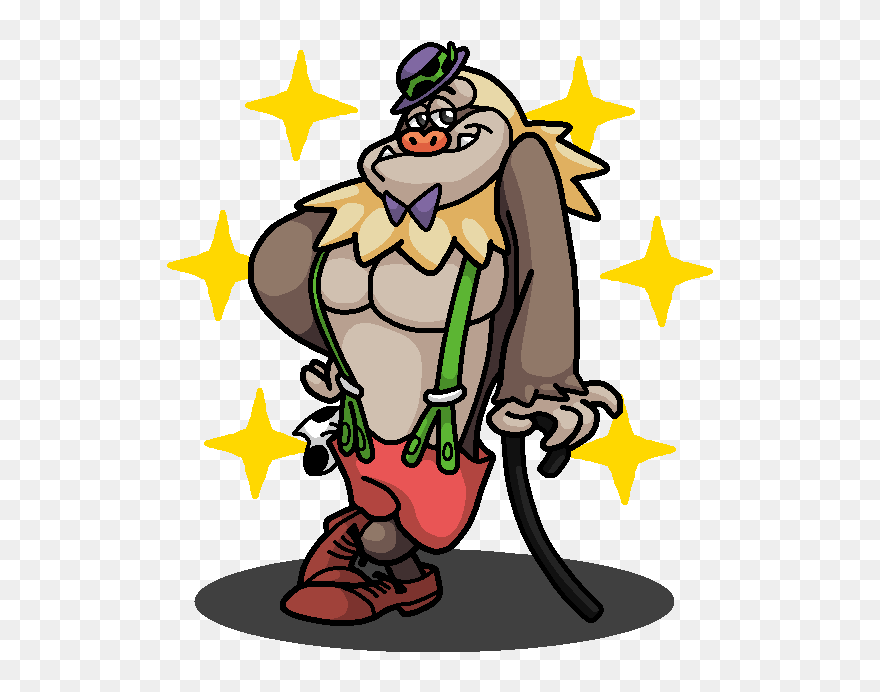 Gorilla Clipart Dabbing, Gorilla Dabbing Transparent - Magilla Gorilla Fan Art - Png Download