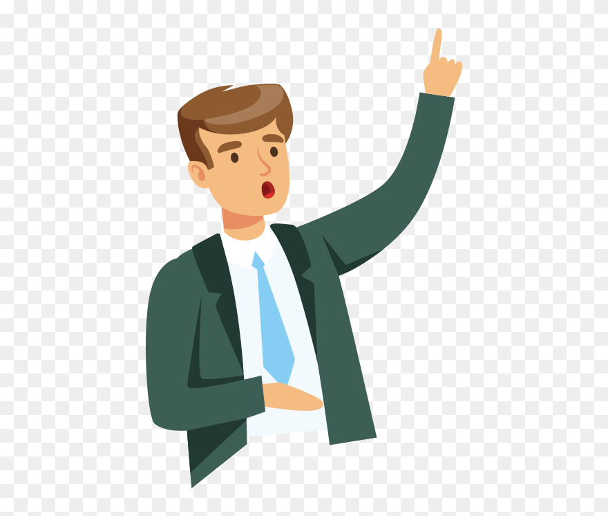 Leaders Summit - Person Speaker Clipart - Png Download