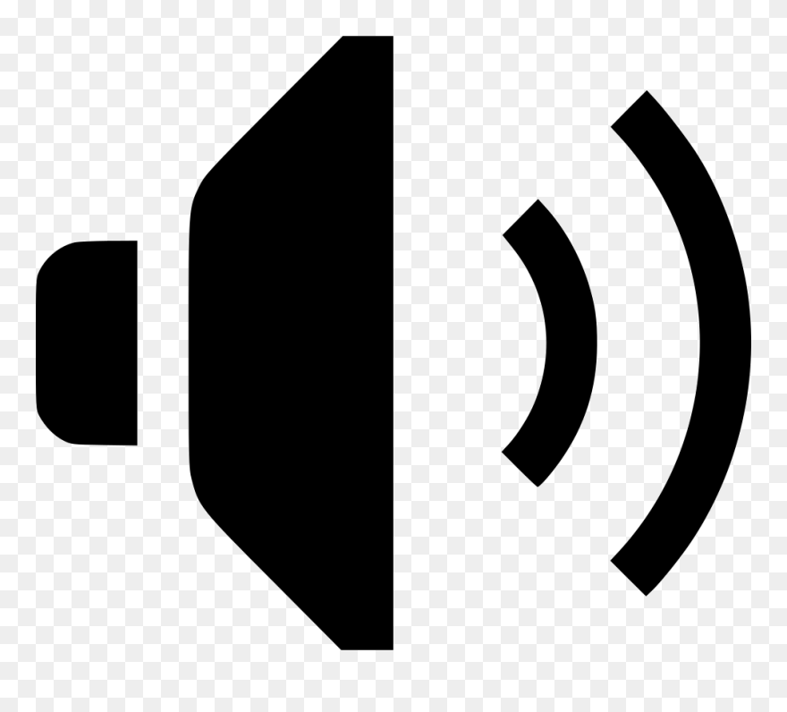 Speaker Clipart Audio Symbol - Graphic Design - Png Download