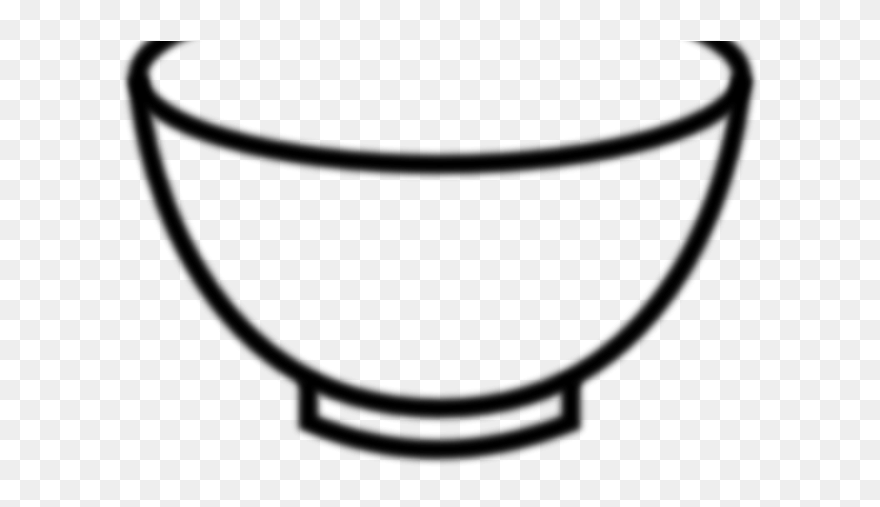 Bowl Black And White Clipart