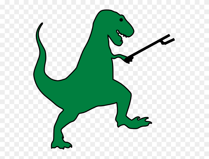 T Rex Silhouette Clipart