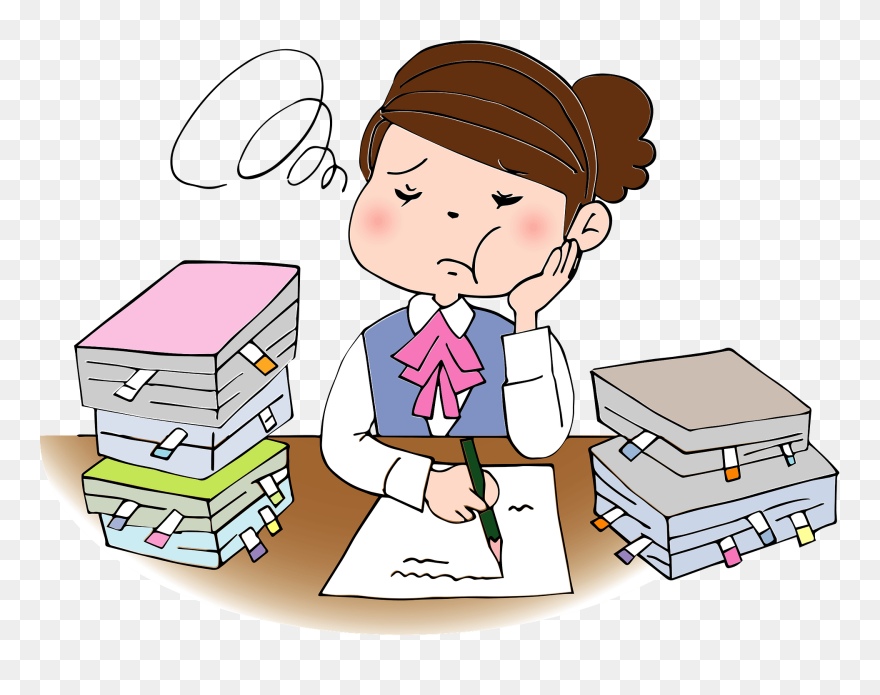 仕事 ストレス イラスト 無料 Clipart