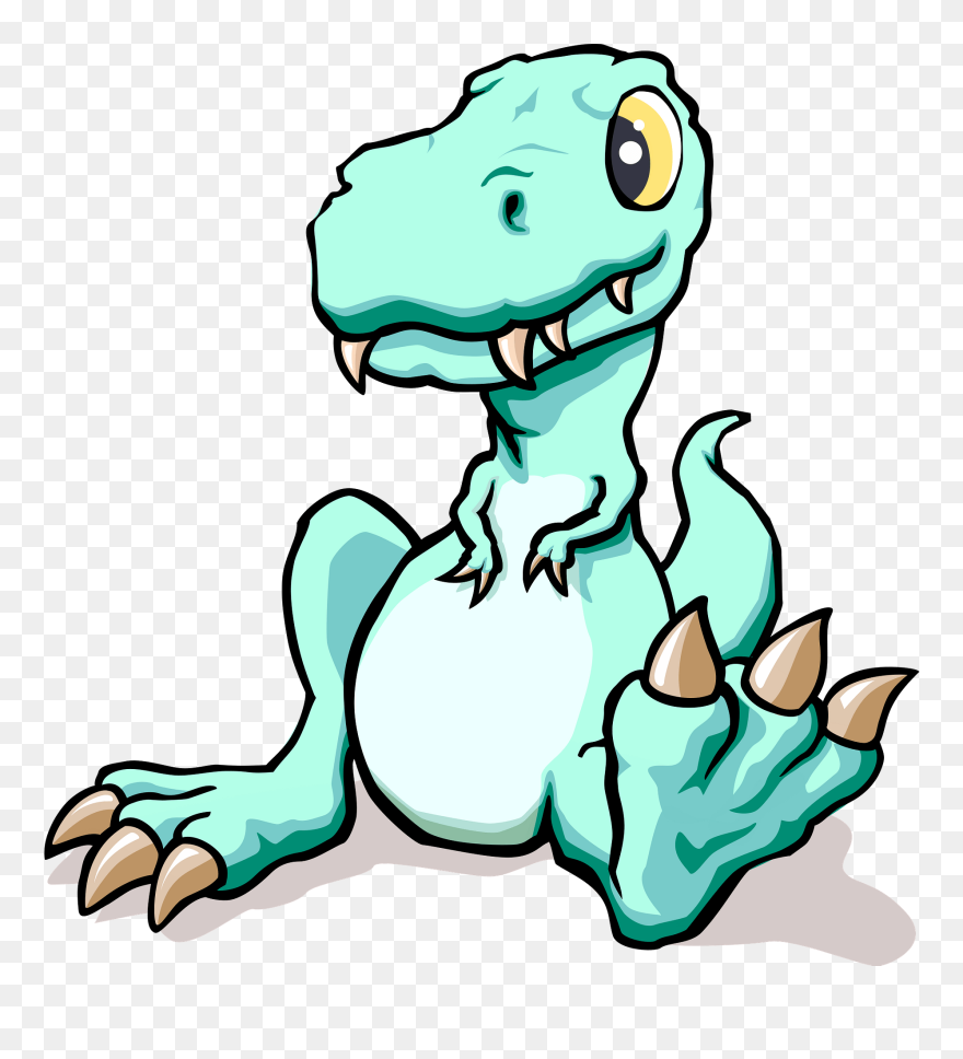 Public Domain Dinosaurs Clipart Free - Png Download