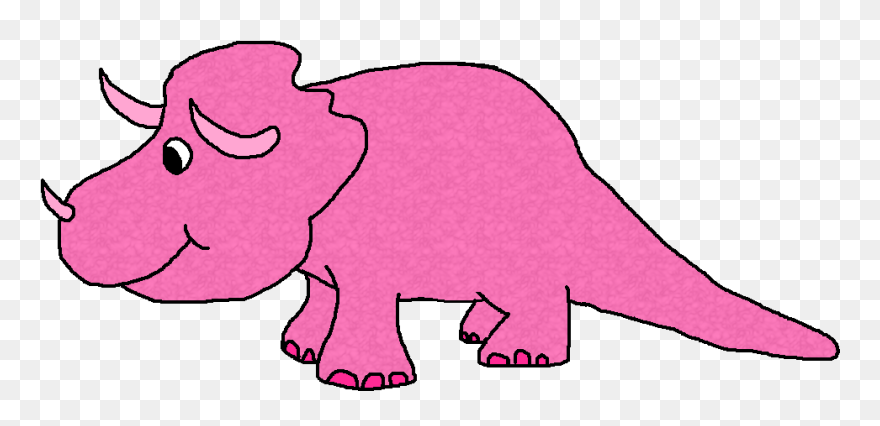 Free Pink Dinosaur Cliparts, Download Free Clip Art, - Dinosaur Clip Art - Png Download