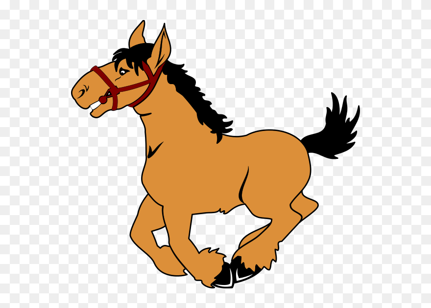 Horse Cliparts Transparent - Transparent Background Horse Clipart Png