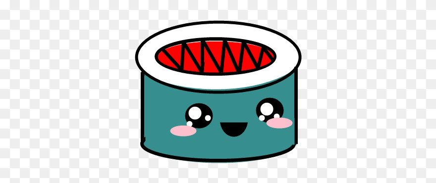Sushi Kawaii Png By Martui44 On Clipart Library - Sushi Kawaii Png Transparent Png