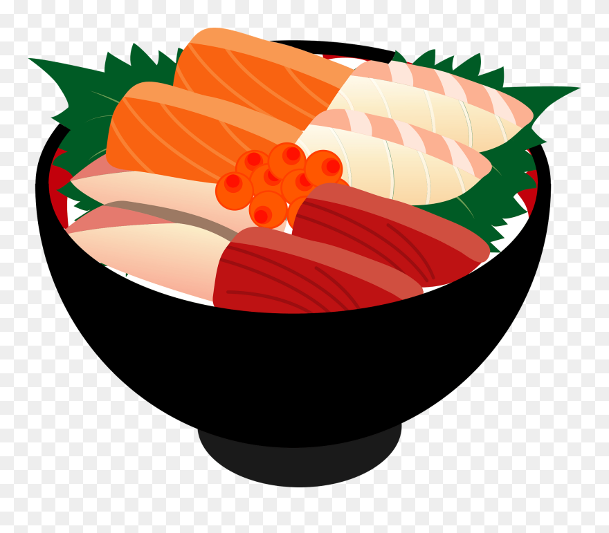 海鮮 丼 イラスト 無料 Clipart
