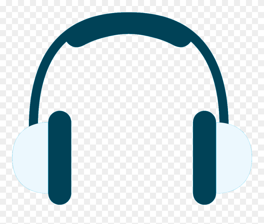 Headphones Clip Art Audio Product Design - Png Download