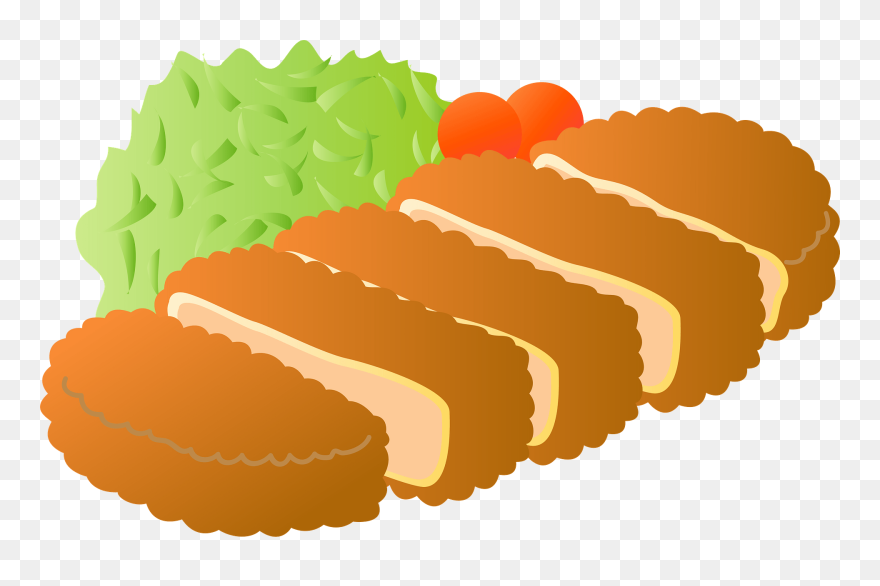 フリー 素材 イラスト とんかつ Clipart