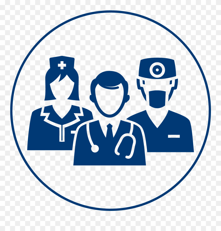 Professional Clipart Multidisciplinary Team - Team Of Doctors Icon - Png Download