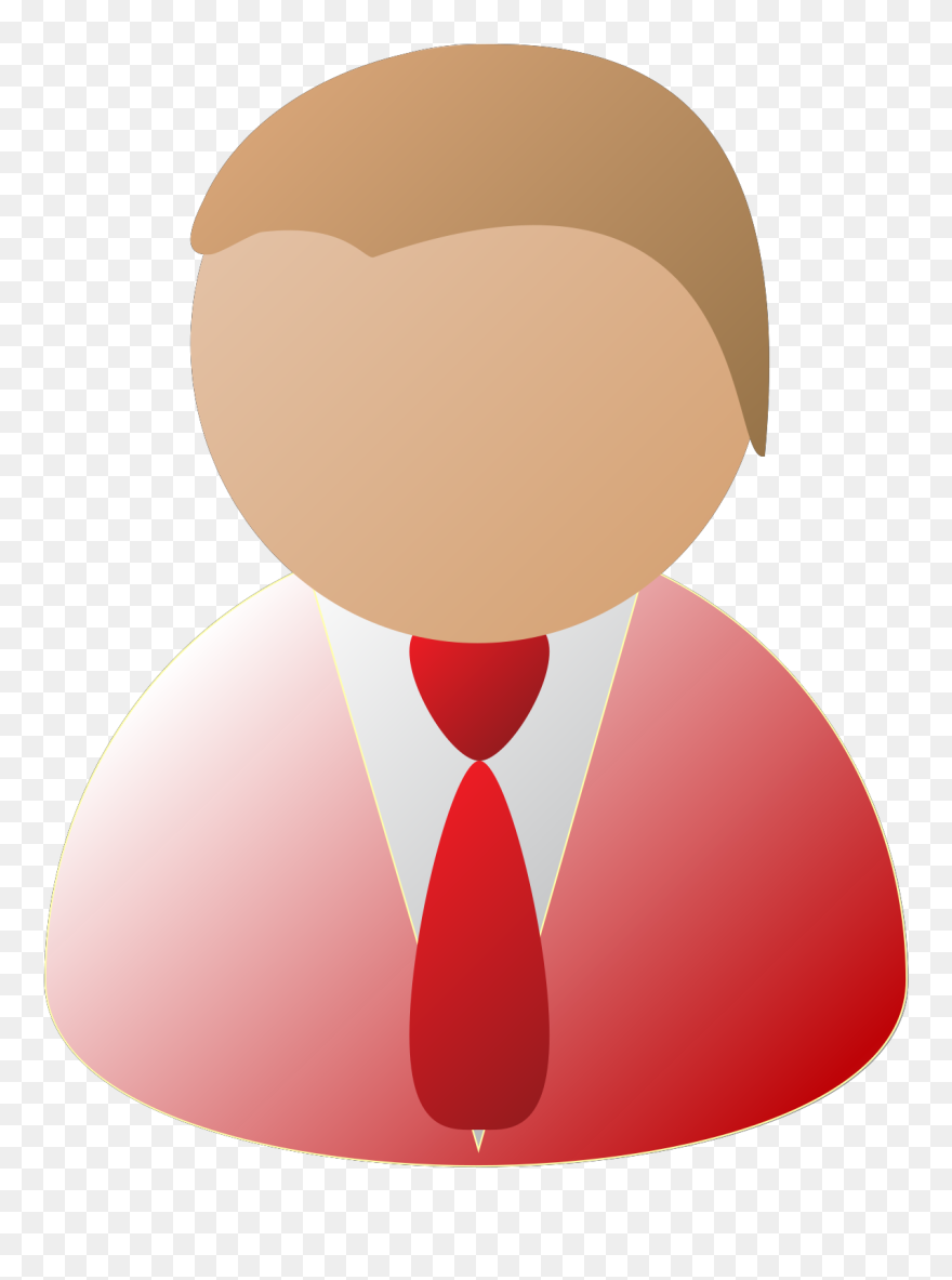 Teamstijl Person Icon Red Clip Art, Icon And Svg - Busness Person Clip Art - Png Download