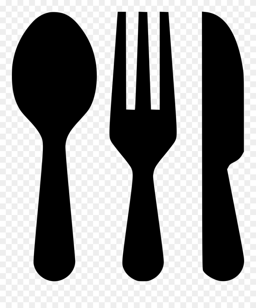 Cutlery Spoon Knife Fork Tableware - Fork And Knife Vector Png Clipart