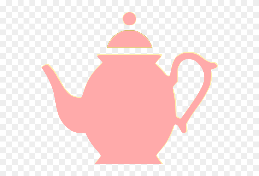 Transparent Background Teapot Silhouette Clipart