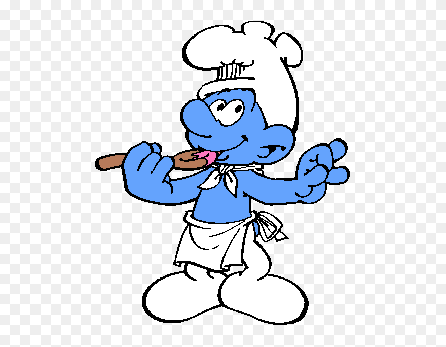 Papa Smurf Cartoon Character Png Clipart