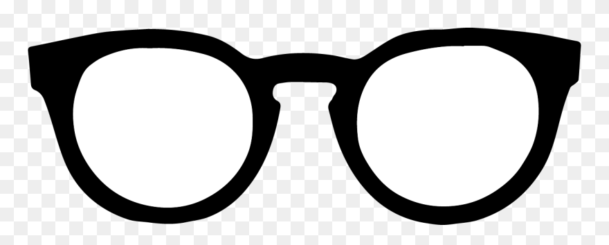 Transparent Star Shapes Clipart - Glasses Black And White Clipart - Png Download