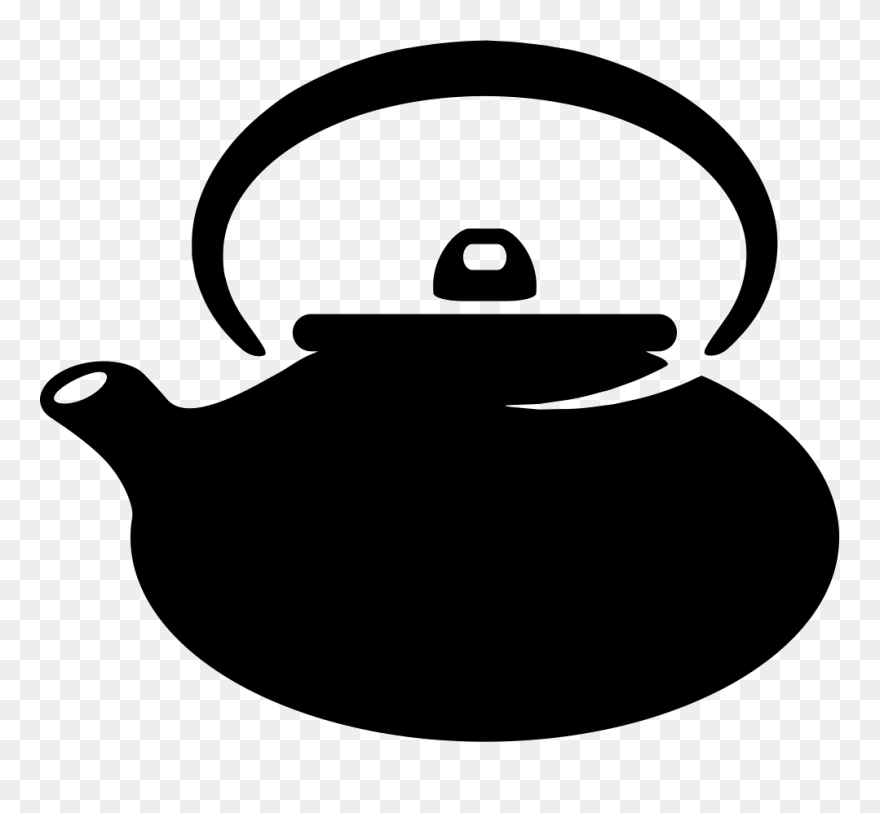 Teapot Teacup Drink - Japanese Tea Pot Vector Clipart
