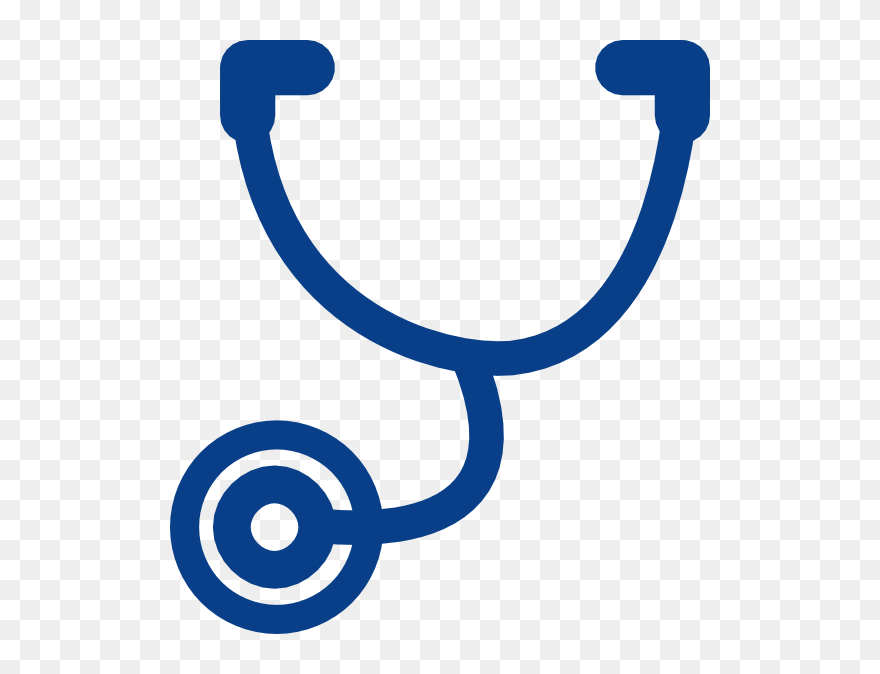 Blue Stethoscope Clipart Blue Stethoscope Clip Art - Stethoscope Clipart Blue - Png Download