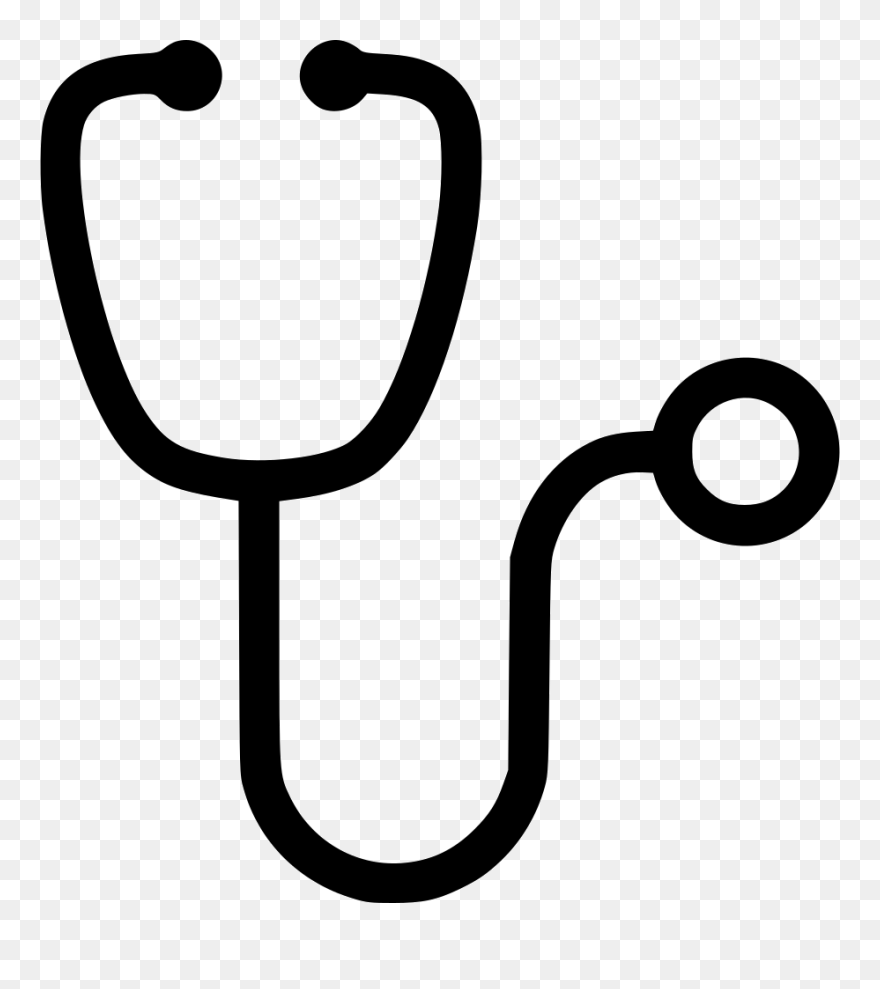 Stethoscope - Stethoscope Stencil Clipart
