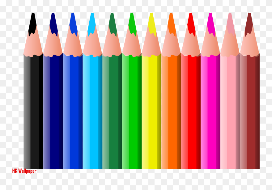 Crayon Clipart Pencil Crayon - Color Pencil Clipart - Png Download
