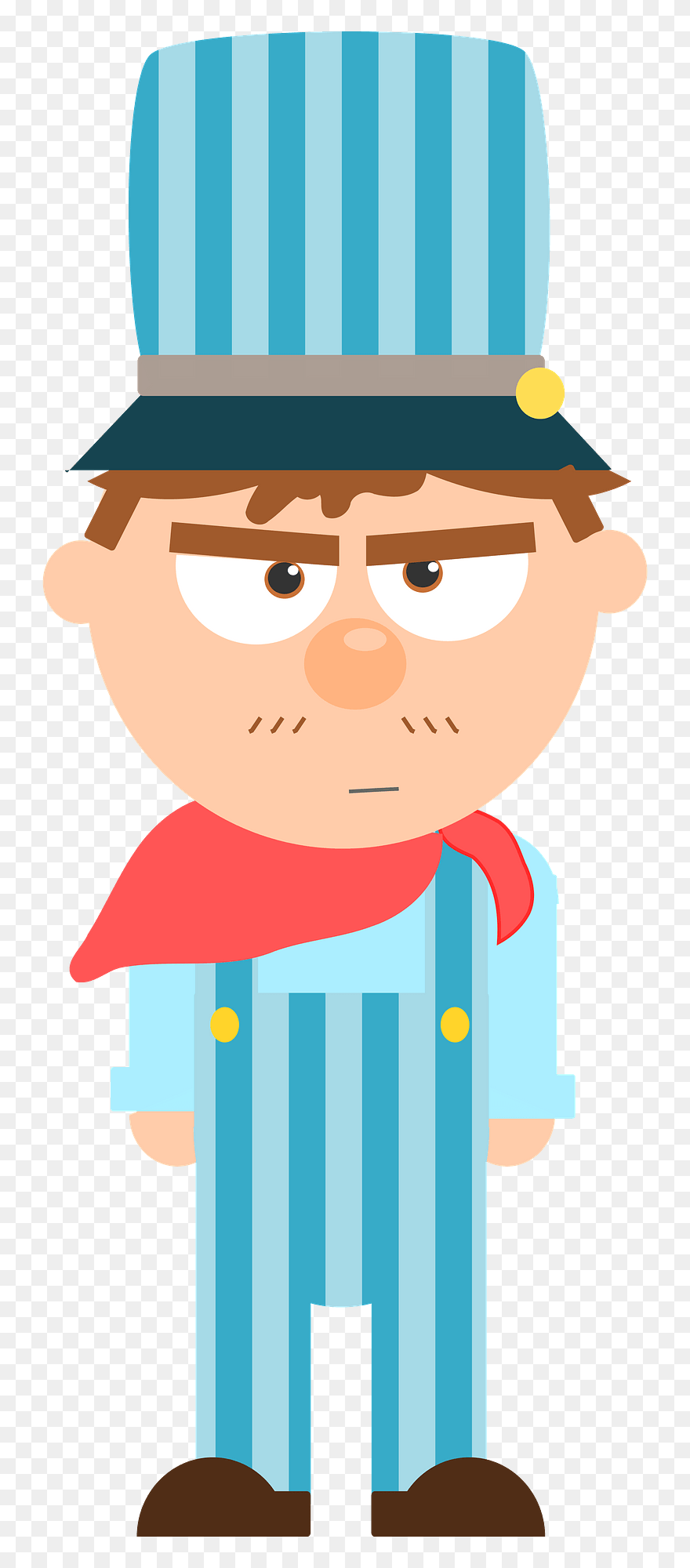 Train Engineer Clipart - Png Download