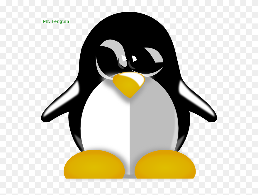 Puzzled Penguin Clip Art - Png Download