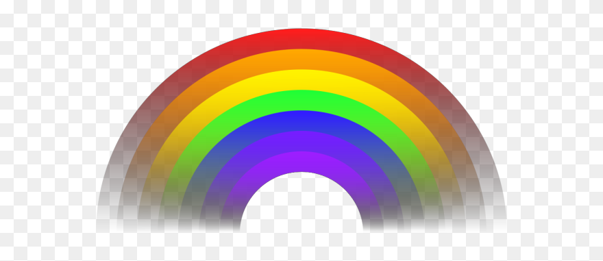 Rainbow Octagon Png Images - Circle Clipart